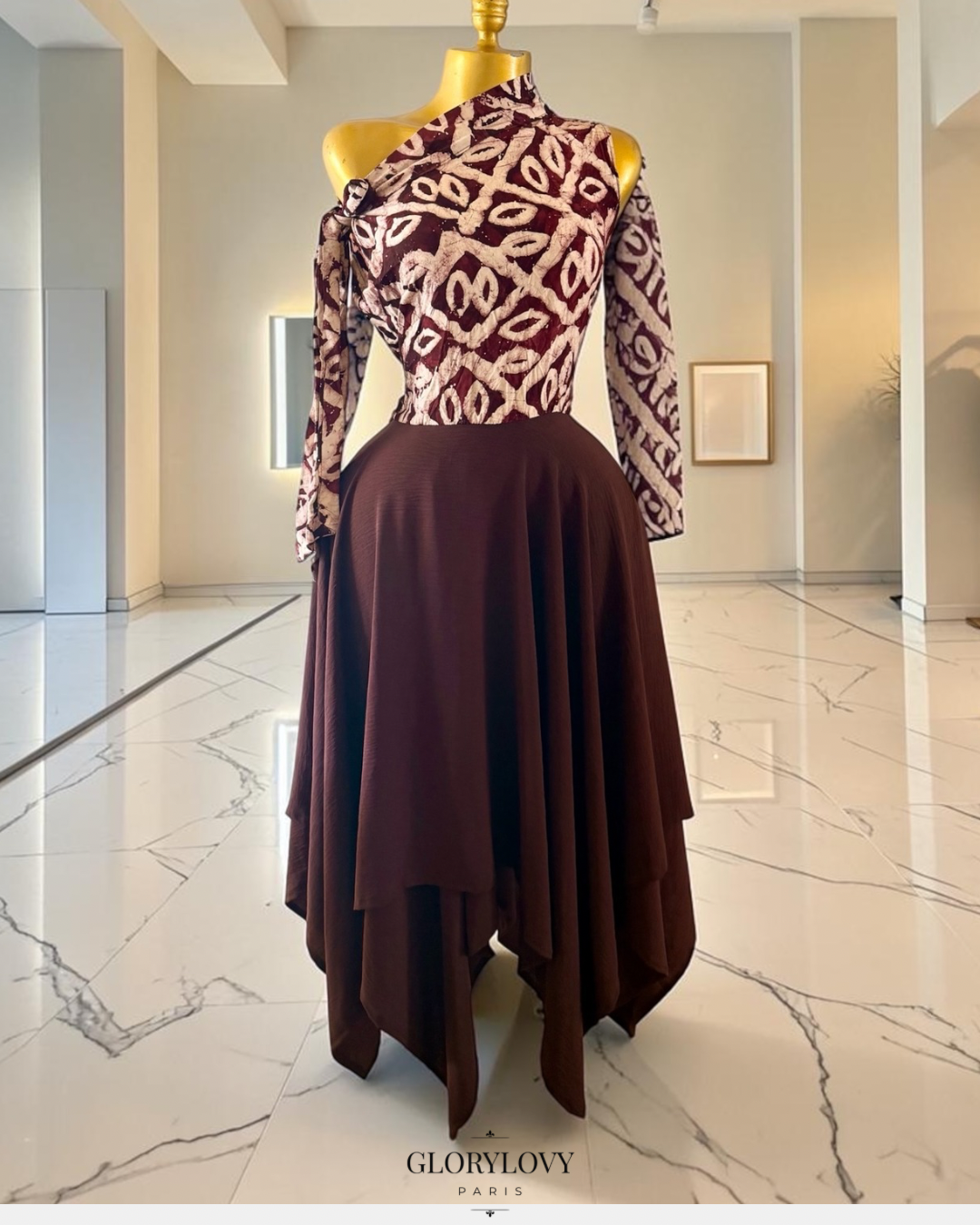 Robe asymétrique