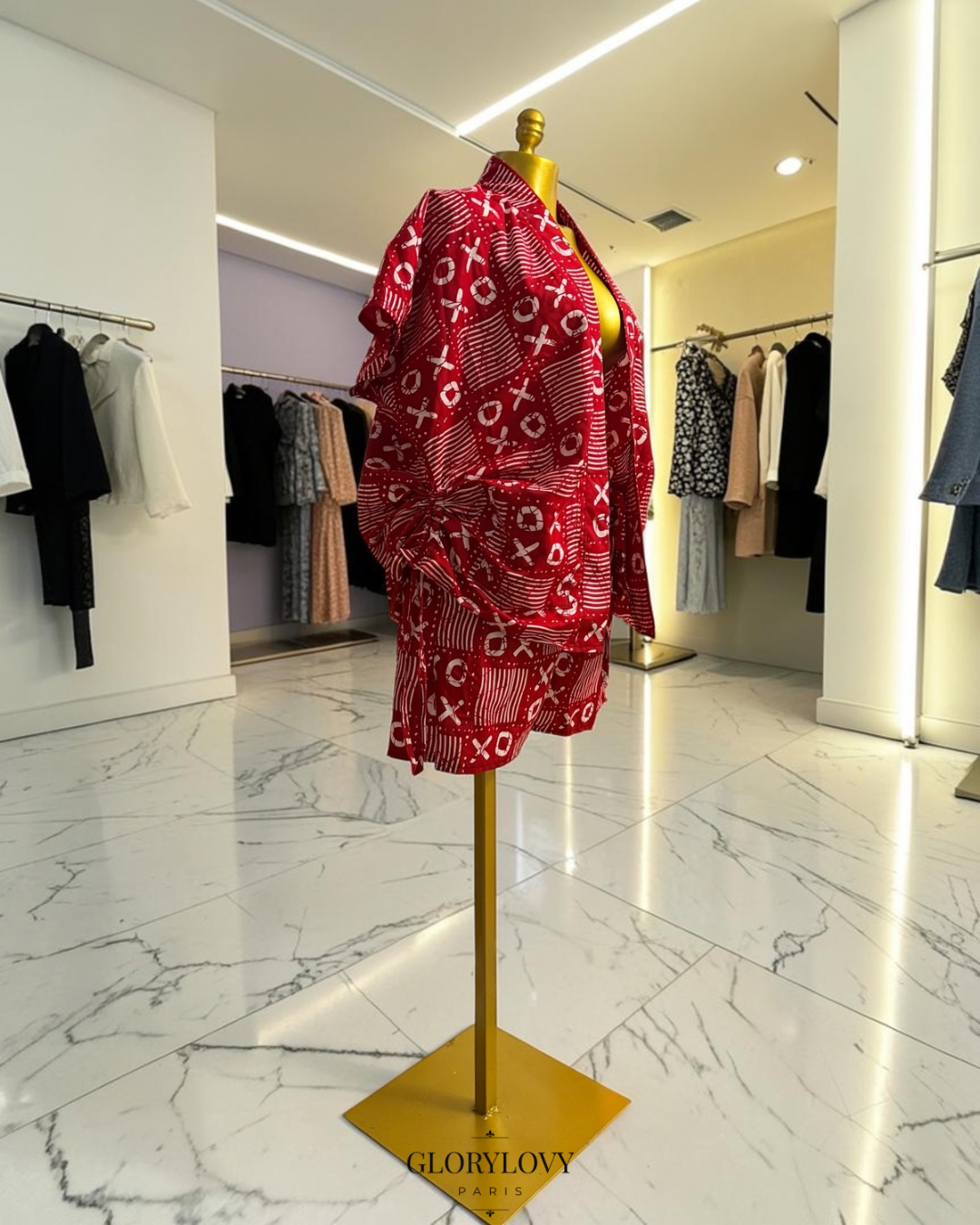 Ensemble short en wax