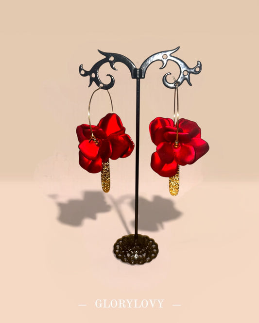 Boucles d’oreilles Flora