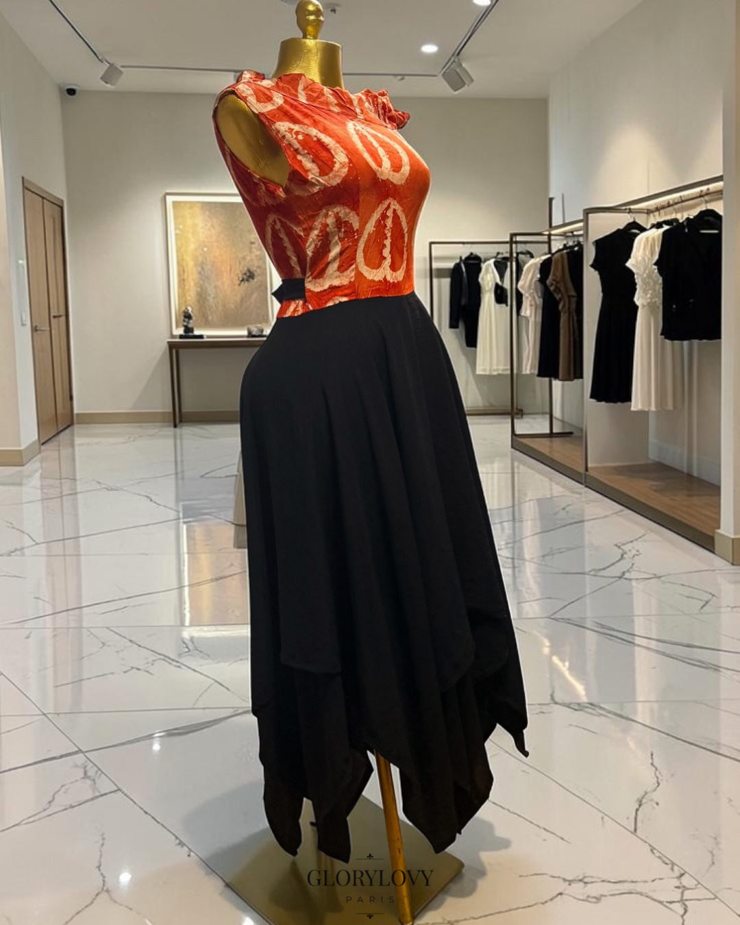 Robe asymétrique