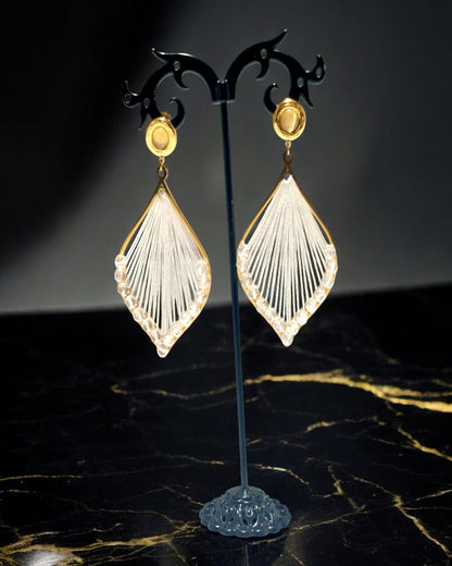 Boucles d’oreilles Éventail