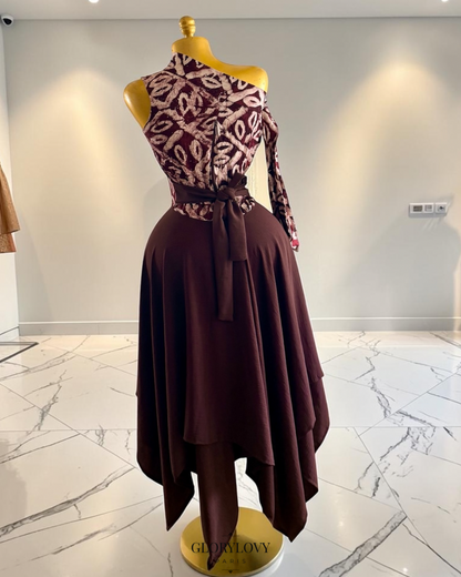 Robe asymétrique