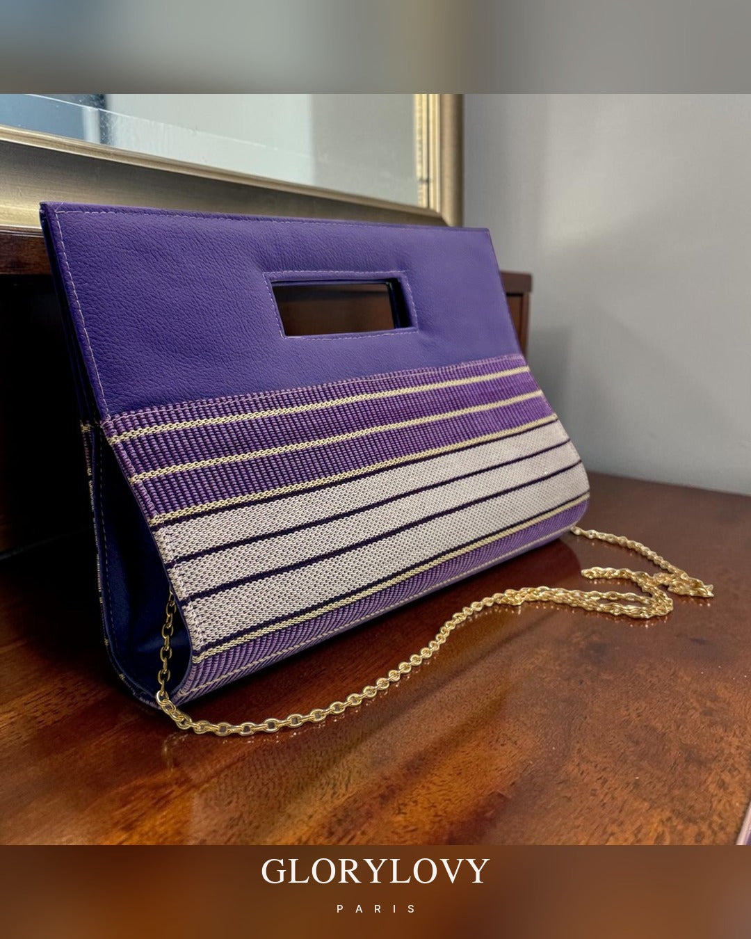 Pochette Soirée – Violet