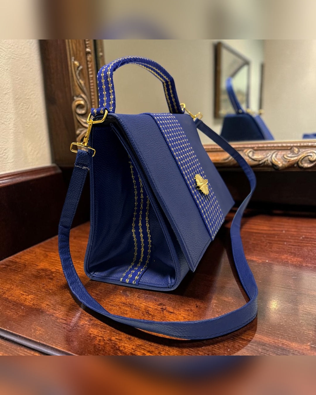 Sac à main Élégance – Bleu