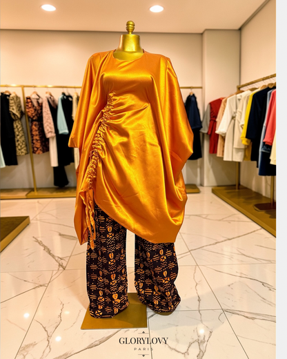 ENSEMBLE SATIN ET WAX