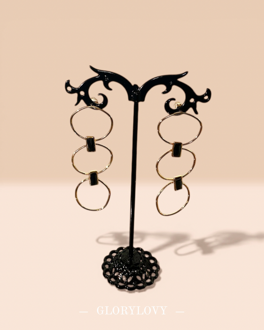 Boucles d’oreilles Éclipse