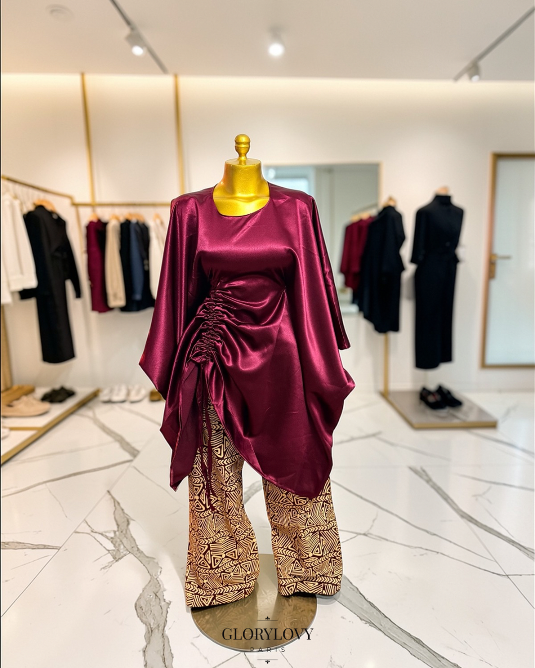 ENSEMBLE SATIN ET WAX