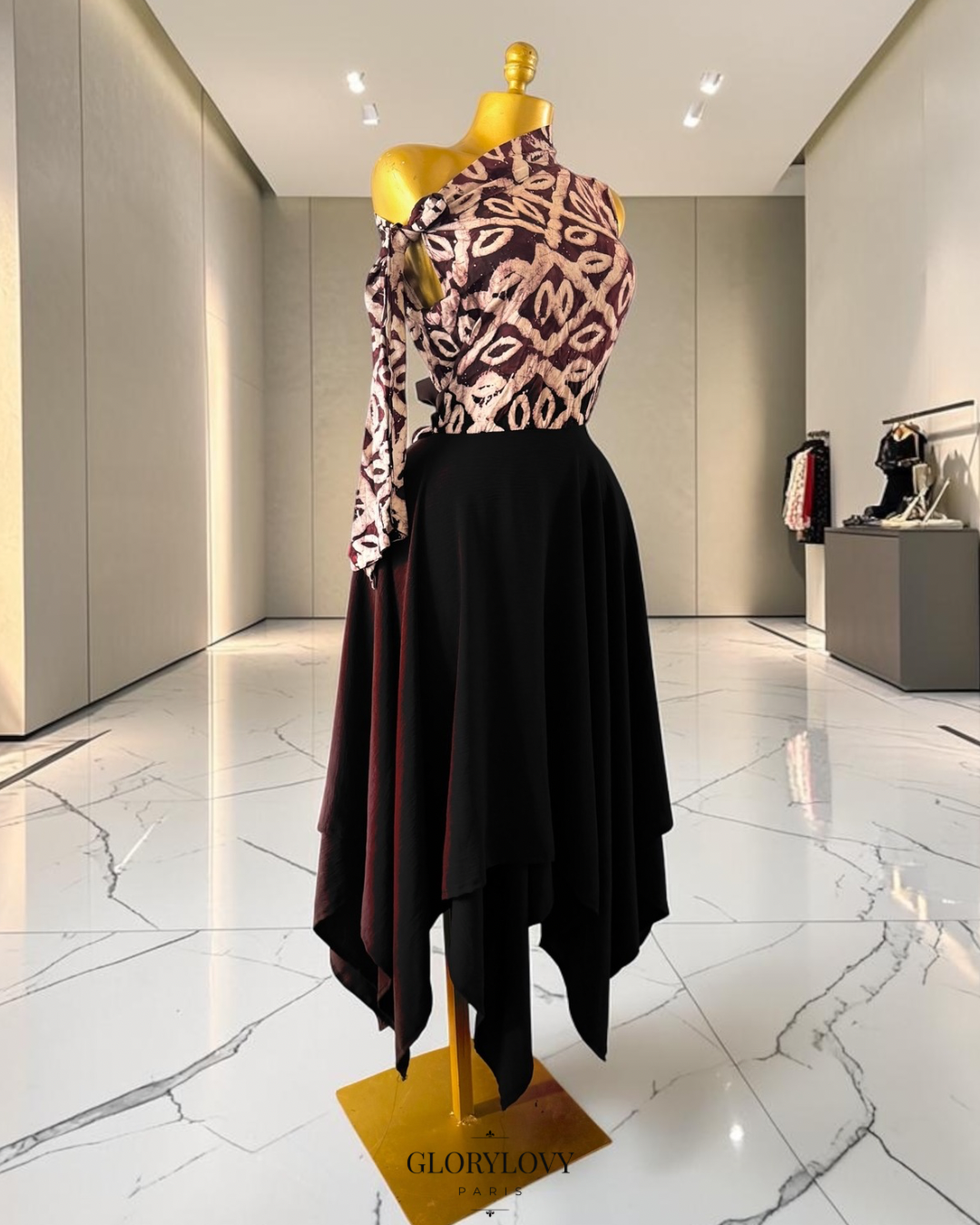 Robe asymétrique