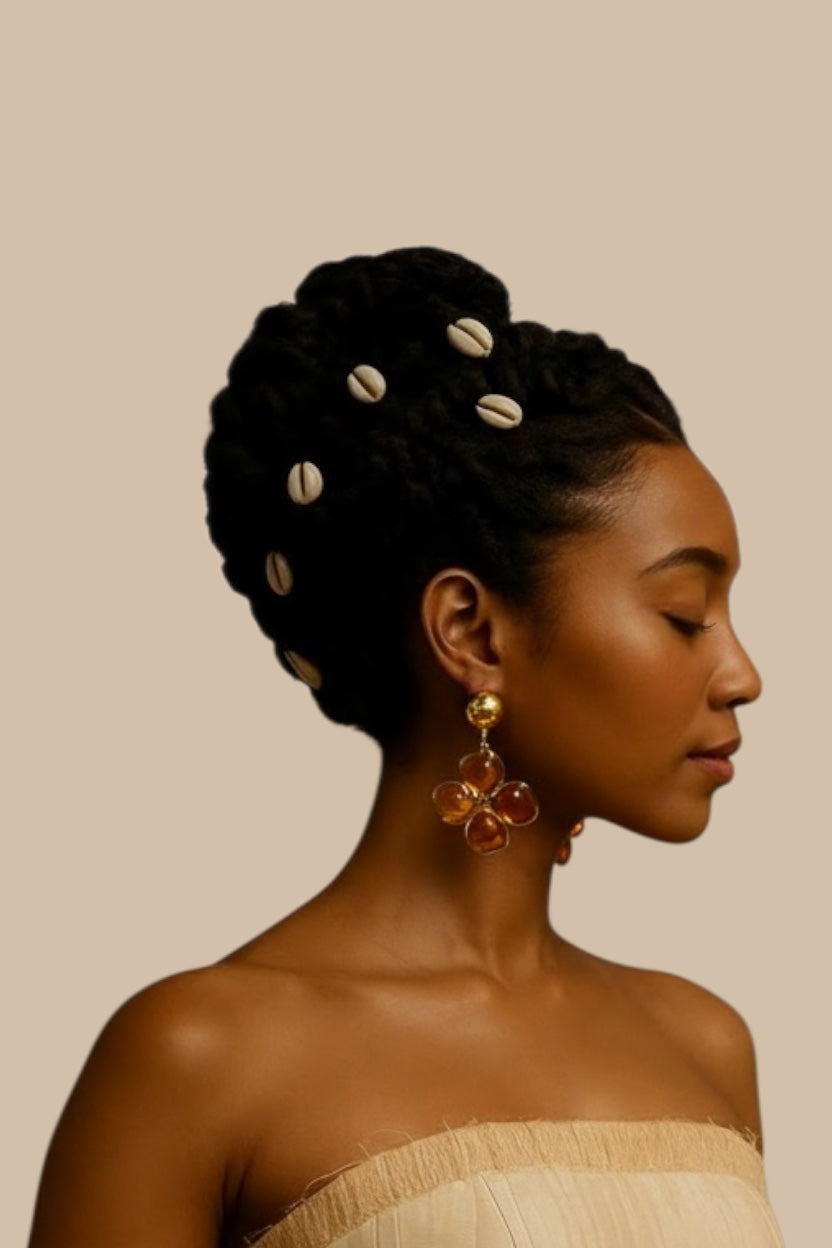 Boucles d’oreilles trèfle